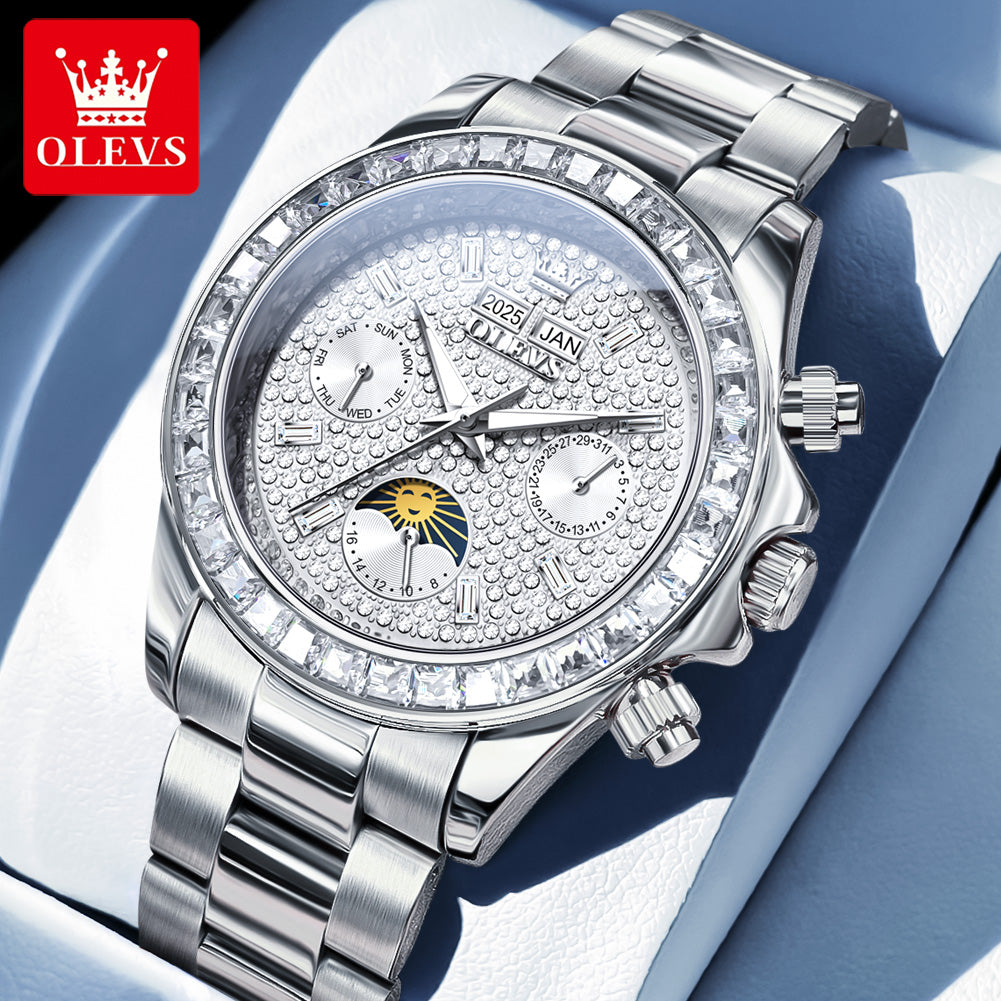 Reloj de lujo OLEVS E4 DIAMOND EDITION